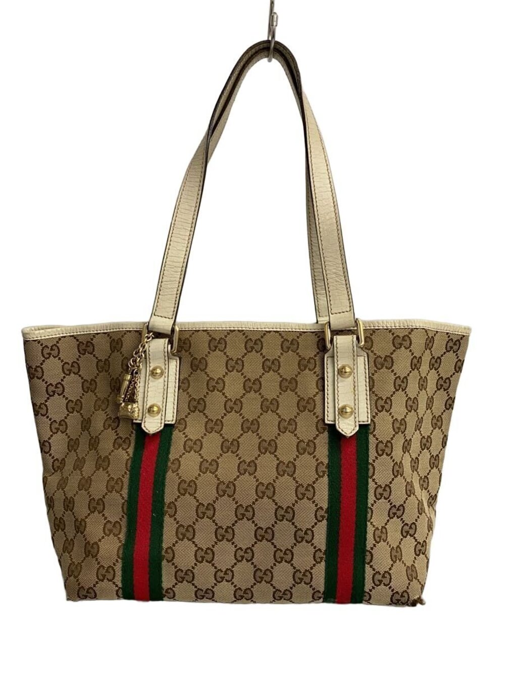 Gucci Tote Bag Sherry GG Canvas All over
